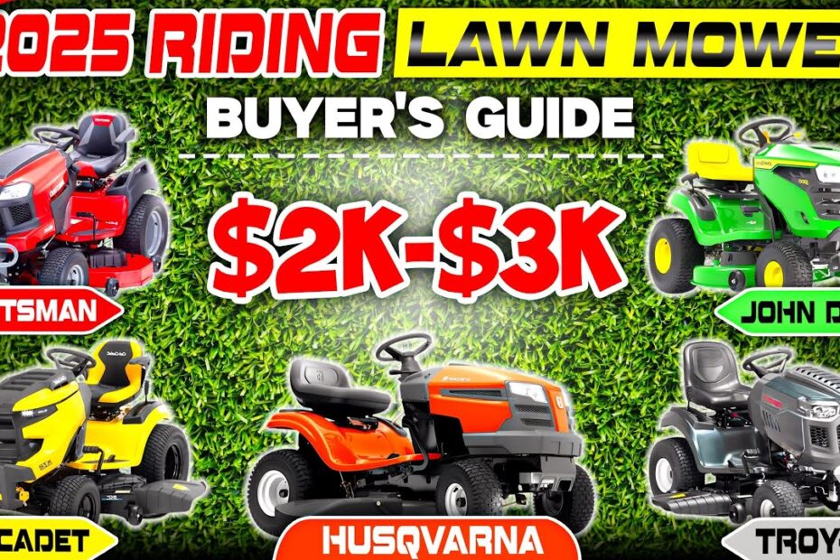 affordable riding lawn mowers