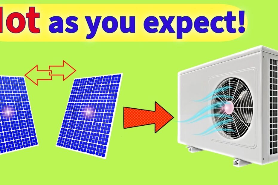 air conditioning with solar panels