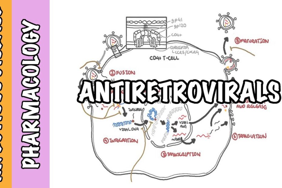 antiretroviral drugs used in the treatment of hiv infection