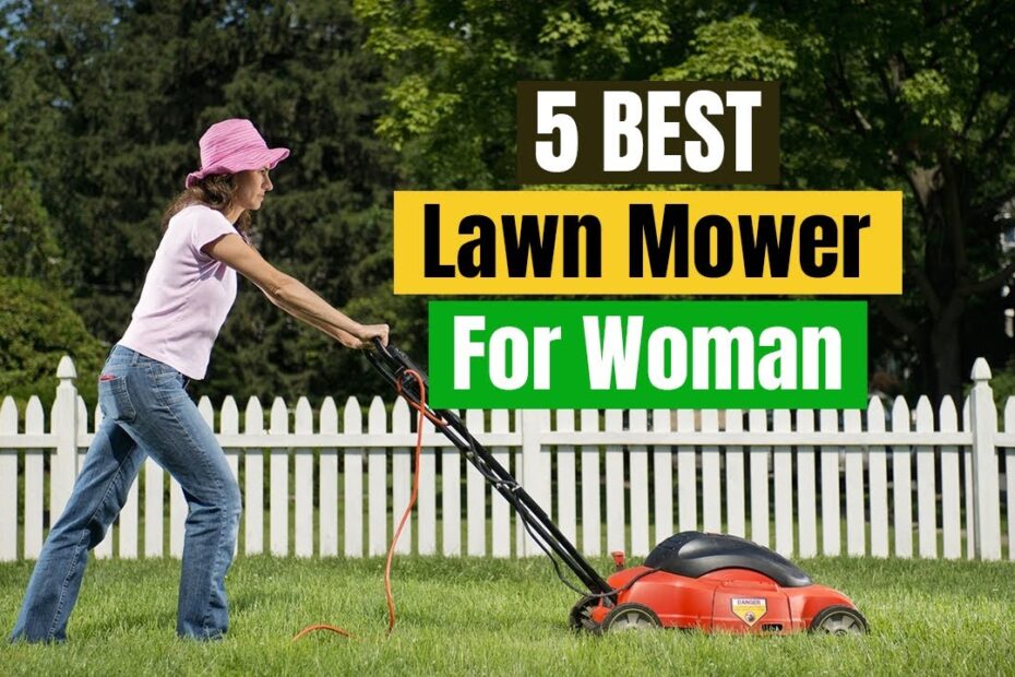 best lawn mower for elderly