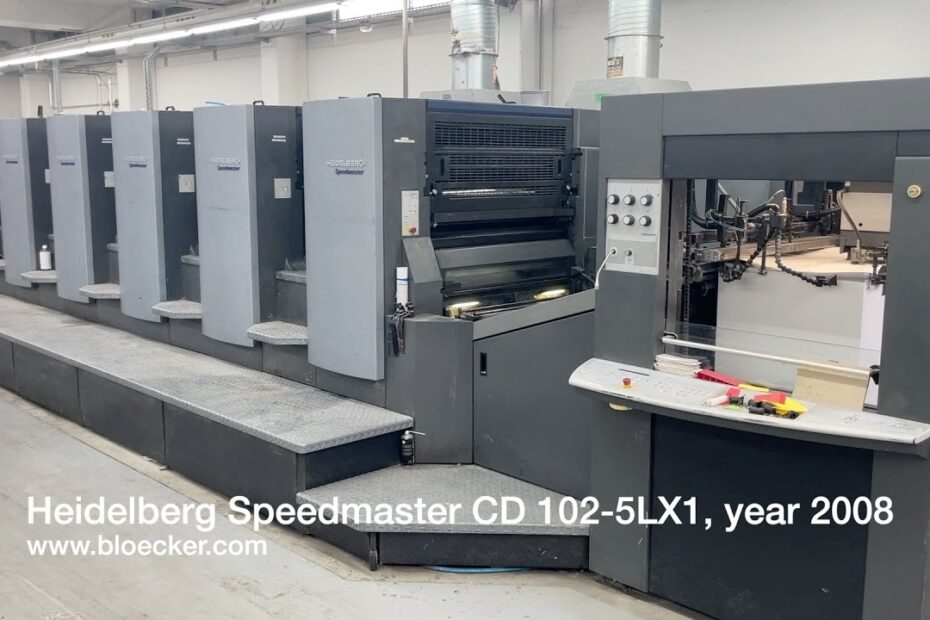 digital litho printing machine