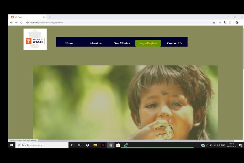 food wastage management system project