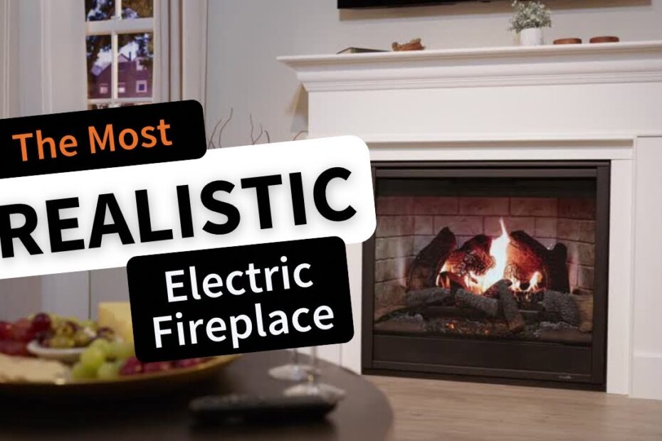 most realistic electric fireplace