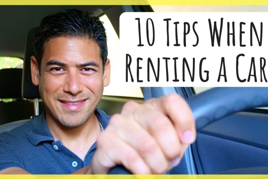 renting a car for the first time