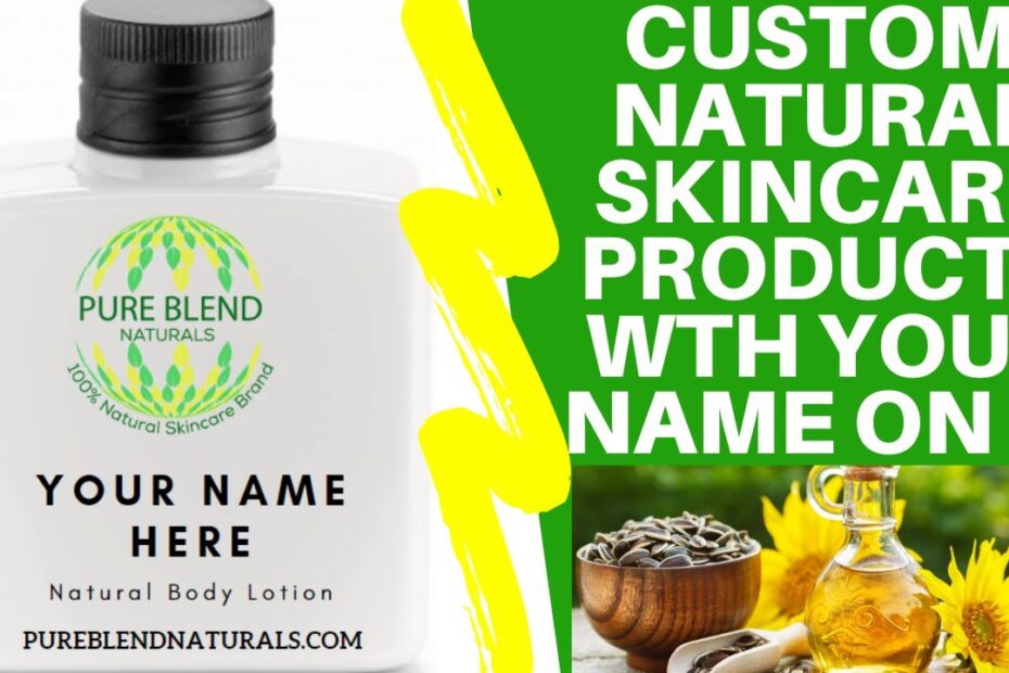 custom made organic skincare