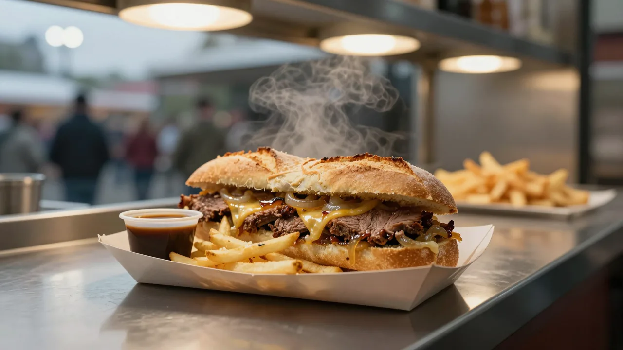 Salt Hank at the US Open: the $38 French Dip Everyone Queued For, and the Man Behind It